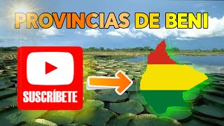 Provincias del Departamento de Beni  Bolivia [upl. by Walker549]