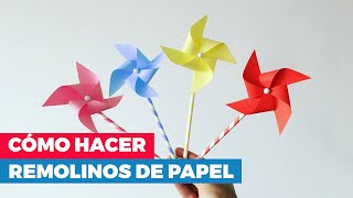 ¿Cómo hacer remolinos de papel [upl. by Eizle]