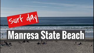 Manresa State Beach surf day [upl. by Buhler]