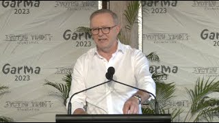 Garma Festival 2023 Keynote Address  Hon Anthony Albanese MP Prime Minister of Australia [upl. by Ira843]