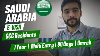 How to Apply for a Saudi eVisa Full Guide  1 year  Multiple Entry  90 Days  Umrah  Visit KSA [upl. by Ahsan537]