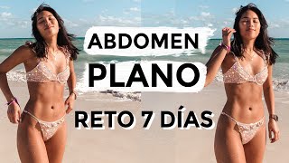 EJERCICIOS PARA ABDOMEN Y CINTURA Rutina Para Abdomen Plano amp Cintura Pequeña RETO 7 DÍAS [upl. by Ecneralc327]