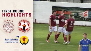 Linlithgow Rose 31 Lossiemouth  First Round  Scottish Gas Mens Scottish Cup 202425 [upl. by Anaeli]