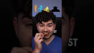 Which ASMR Color Snack Will Cause Cavities  🍎🪀🐟🍋 [upl. by Ainalem377]