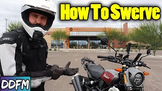 Why amp How To Swerve On Your Motorcycle  Motorcycle Training Concepts [upl. by Neyud]