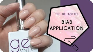 The Gel Bottle Inc  Builder in a Bottle TGB BIAB Application [upl. by Notlem]