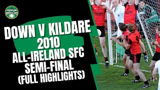 Down v Kildare 2010 AllIreland SFC SemiFinal Highlights [upl. by Llehsor]