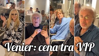 Mara Venier in Puglia a cena tra VIP e amici famosi [upl. by Kalb]