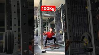 Squat Depth With 100 Kg 53 Kg Bw shortsfeed youtube youtubeshorts youtubeshort shortshorts [upl. by Shirah]