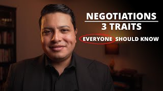 3 Key Traits for Negotiation Success [upl. by Jael243]