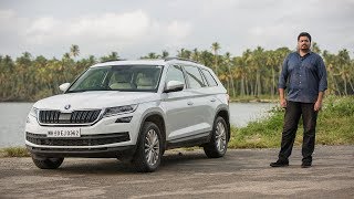 Skoda Kodiaq  India First Drive Review  ZigWheelscom [upl. by Etsirk586]