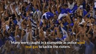 Honduras football riot 3 killed ahead of Tegucigalpa Derby [upl. by Arsuy]