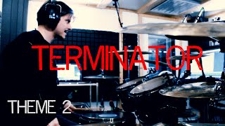 Terminator Theme 2 Metal Drum cover [upl. by Marillin]