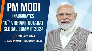 Watch Live  The inaugural session of VGGS 2024 in the presence of Hon’ble PM Shri Narendra Modi [upl. by Ablem]