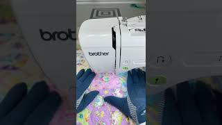 Quilting on a Brother SE600 Sewing Machine shorts [upl. by Weirick255]