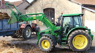 Essai tracteur John Deere 5100R  Test drive  Avis et commentaires [upl. by Placeeda]