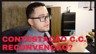 CONTESTAÇÃO CC RECONVENÇÃO EM DEPENDÊNCIA [upl. by Trela876]