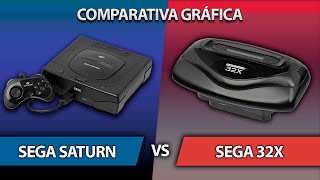 Sega Saturn vs Sega 32X  Comparativa Gráfica  Graphics Comparison [upl. by Euqinu]