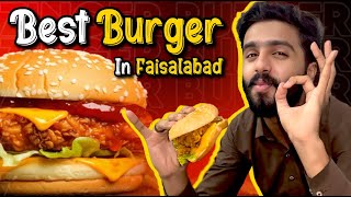 Best Burger in Faisalabad🍔🔥 [upl. by Atlanta]