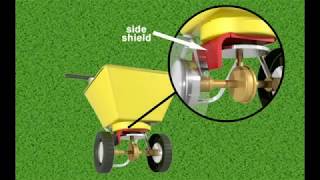 How to Apply Lawn Fertilizer Using a Rotary Spreader [upl. by Aisyat]