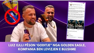 Luiz Ejlli pëson ‘goditje” nga Golden Eagle kompania ben levizjen e bujshme [upl. by Einnor846]