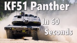 Everything You Need to Know About Rheinmetalls KF51 Panther Tank in 60 Seconds  shorts [upl. by Aliled]