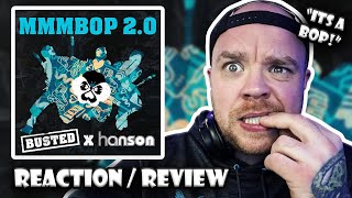 BUSTED f HANSON  MMMBOP 20  REACTION  REVIEW [upl. by Bikales]