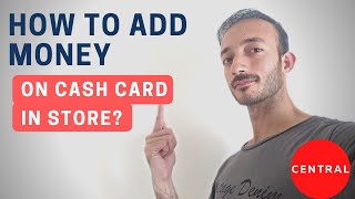 How To Put Money On Cash App Card in Store Load Cash App Card [upl. by Klecka]