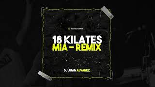 18 KILATES ✘ MIA ✘ REMIX ✘ DJ JUAN ALVAREZ [upl. by Idoux902]