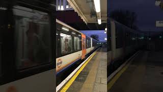 London Overground train arriving at Harrow and Wealdstone for Euston [upl. by Goerke]