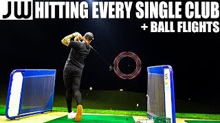 Hitting EVERY SINGLE CLUB  Ball Flights [upl. by Aerdma]