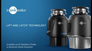 InSinkErator Garbage Disposal Featuring Lift and Latch® Technology [upl. by Besnard925]