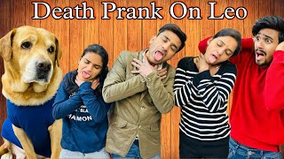 DEATH PRANK ON LEO  Leo Behosh Hogya  Anant Rastogi [upl. by Ronyam390]