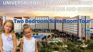 Universal Studios Dockside Inn and Suites Endless Summer Resort Two Bedroom Suite [upl. by Woll]