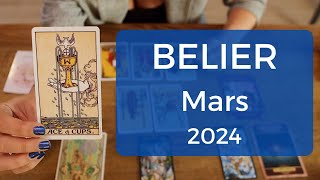 BELIER  mars 2024  Changement et bonheur [upl. by Eynaffit]