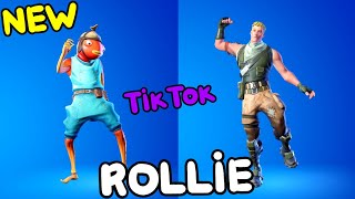 FORTNITE ROLLIE EMOTE TIKTOK [upl. by Johnson]