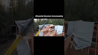 Timber Frame vs Conventional Stick Frame timberframe timberframing [upl. by Obed]