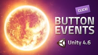 UI Events  Make buttons do something  Unity 46 Tutorial [upl. by Ayotan862]