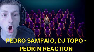 Gringo Reacts To PEDRO SAMPAIO DJ TOPO  PEDRIN [upl. by Adelaja]