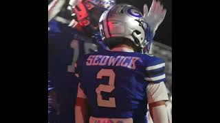 Sedwick from McDougle touchdown Georgetown Eagles Bi District Playoffs [upl. by Piderit]