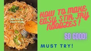 HOW TO MAKE SPICY GARLIC SZECHUAN STIR FRY NOODLES IN JUST MINUTES  SO EASY  MUST TRY [upl. by Notreve328]