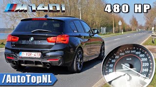 480HP BMW M140i xDrive  AKRAPOVIC SOUND 0265 ACCELERATION by AutoTopNL [upl. by Hogg]