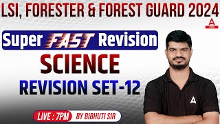 Livestock Inspector Forester And Forest Guard 2024  Science Class  Revision Set 12 [upl. by Aholah]