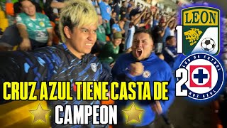 ¡LIDER IMPARABLE Reacciones LEON 12 CRUZ AZUL JORNADA 7 Desde el ESTADIO NOU CAMP [upl. by Aillij]