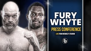 LIVE • Fury vs Whyte • THE FINAL PRESS CONFERENCE  Wembley Stadium [upl. by Tsan483]