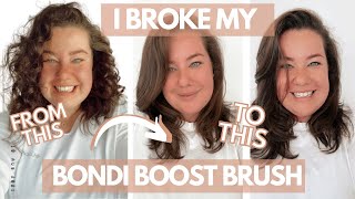 MY BONDI BOOST BRUSH BROKE BLOW OUT BRUSH FROM BONDI BOOST [upl. by Jea]