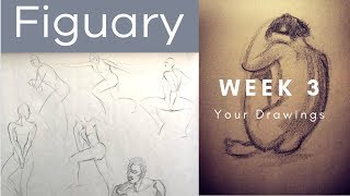 Figuary Week 3 Feedback on Your Drawings [upl. by Ahsaz]