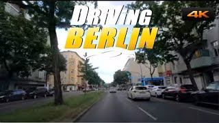 Driving Berlin Germany Charlottenburg Wilmersdorf Schöneberg 4K 60FPS [upl. by Kirsti]