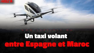 Un taxi volant entre Espagne et Maroc [upl. by Eiralam509]