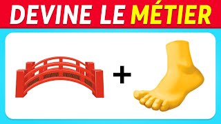 Devine le MÉTIER en ÉMOJIS  Quiz Émoji [upl. by Noned]